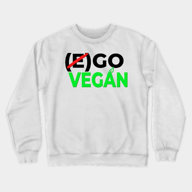 Go Vegan Crewneck Sweatshirt by Realfashion